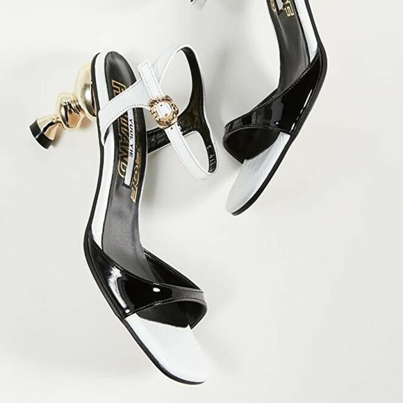 NIB House of Holland x Yuul Yie Sunset 70mm Heel Ankle Strap Slingback Sandal - Picture 1 of 9